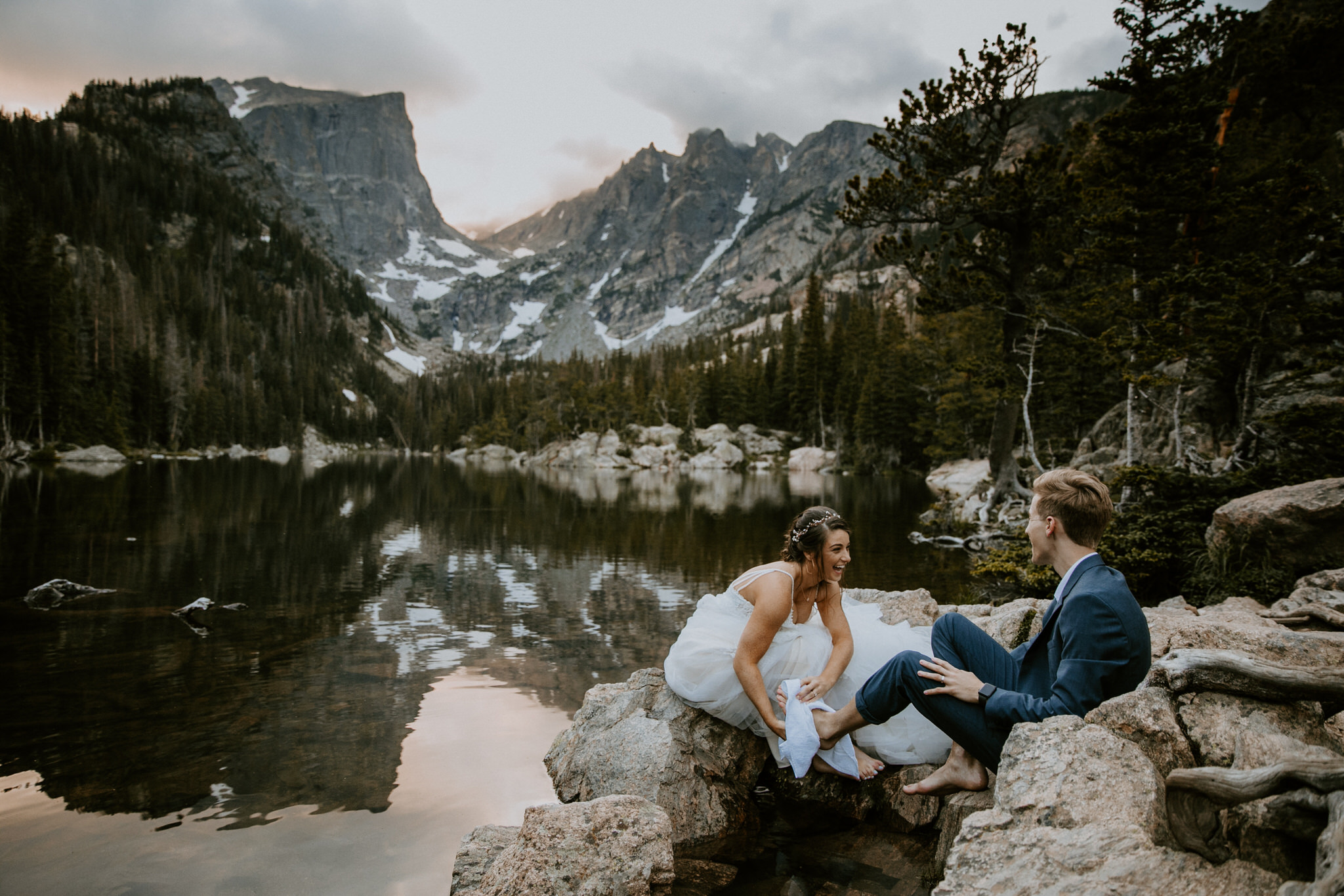 Rocky Mountain national park Colorado wedding photographer