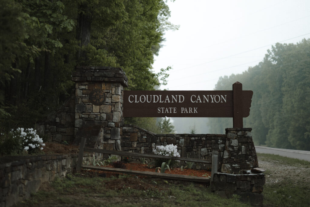 Cloudland Canyon elopement wedding guide