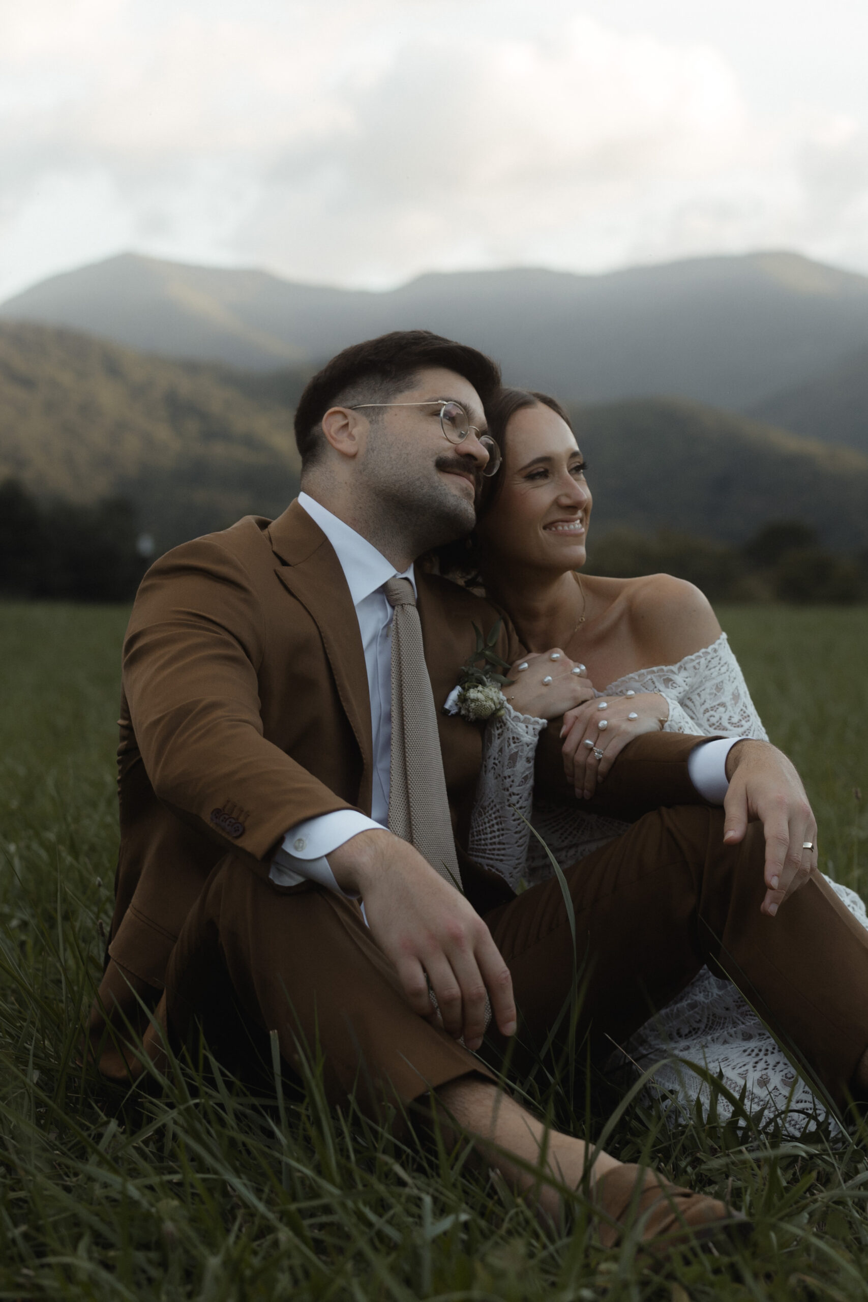 Asheville North Carolina intimate destination wedding photographer elopement